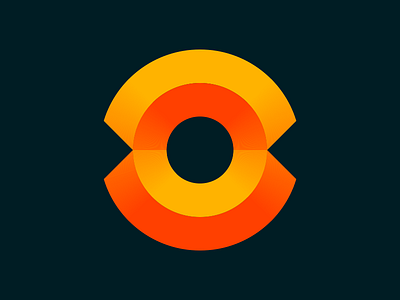 Caliper branding circle logo symmetry