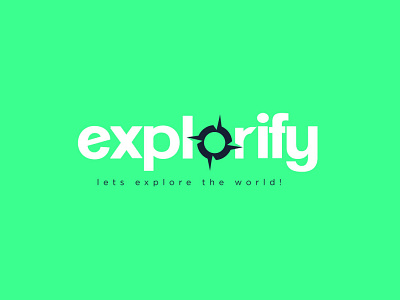 Explorify - Logo Design brand identity branding business logo clean emblem explore icon illustration logo design minimal travel