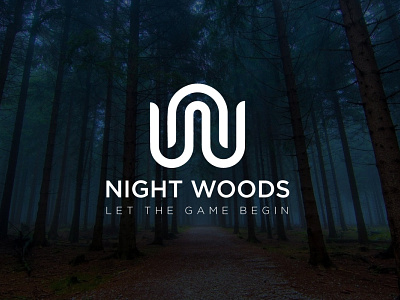 Night Woods brand identity branding business logo creative design icon illustration logo logo design minimal