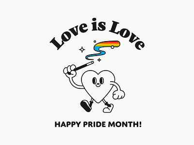 Pride Month artwork character illustration pride vector