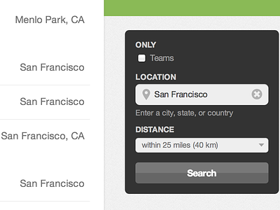 Job search by location and teams dribbble jobs location search teams