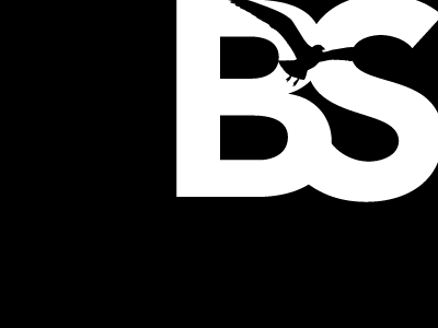 BS avenir black blackseagull uppercase white