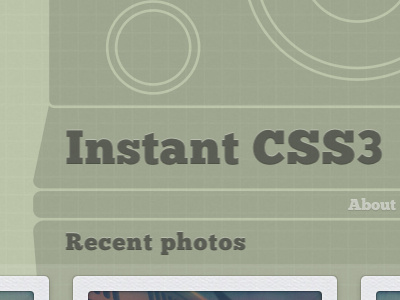 Instant CSS3