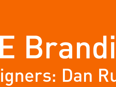 client presentation cover din orange white