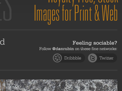 Feeling Sociable? grey icons orange pixel pattern rgba serifa social textures univers