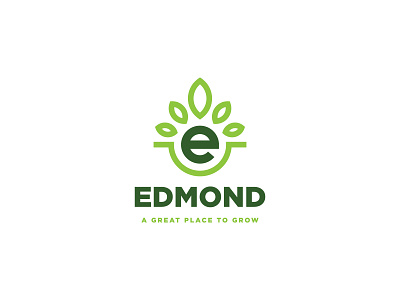City of Edmond - Hypothetical Rebrand brand brand identity branding edmond oklahoma gotham graphic design logo logo design rebrand typography