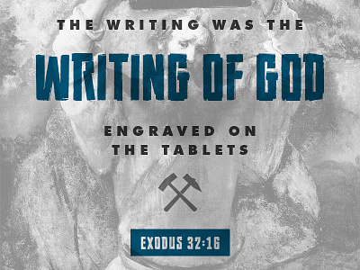 Exodus 32:16 bible commandments exodus futura moses rembrandt verse