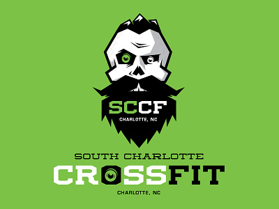 South Charlotte CrossFit Brand Concept brand identity logo