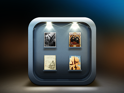 Bookshelf icon