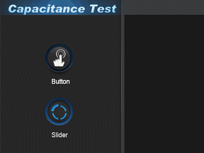 Capacitance Test slider