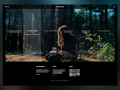 Broadsword - WordPress Theme to Share Stories background blogging imagery images personal share stories storytelling theme wordpress