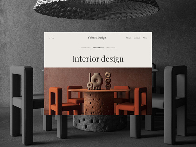 Yakusha Design design ecommerce minimal portfolio ui ux