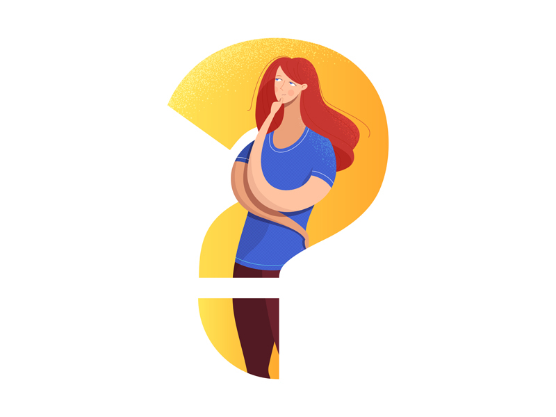 Female avatar by Olena Tieriekhova on Dribbble