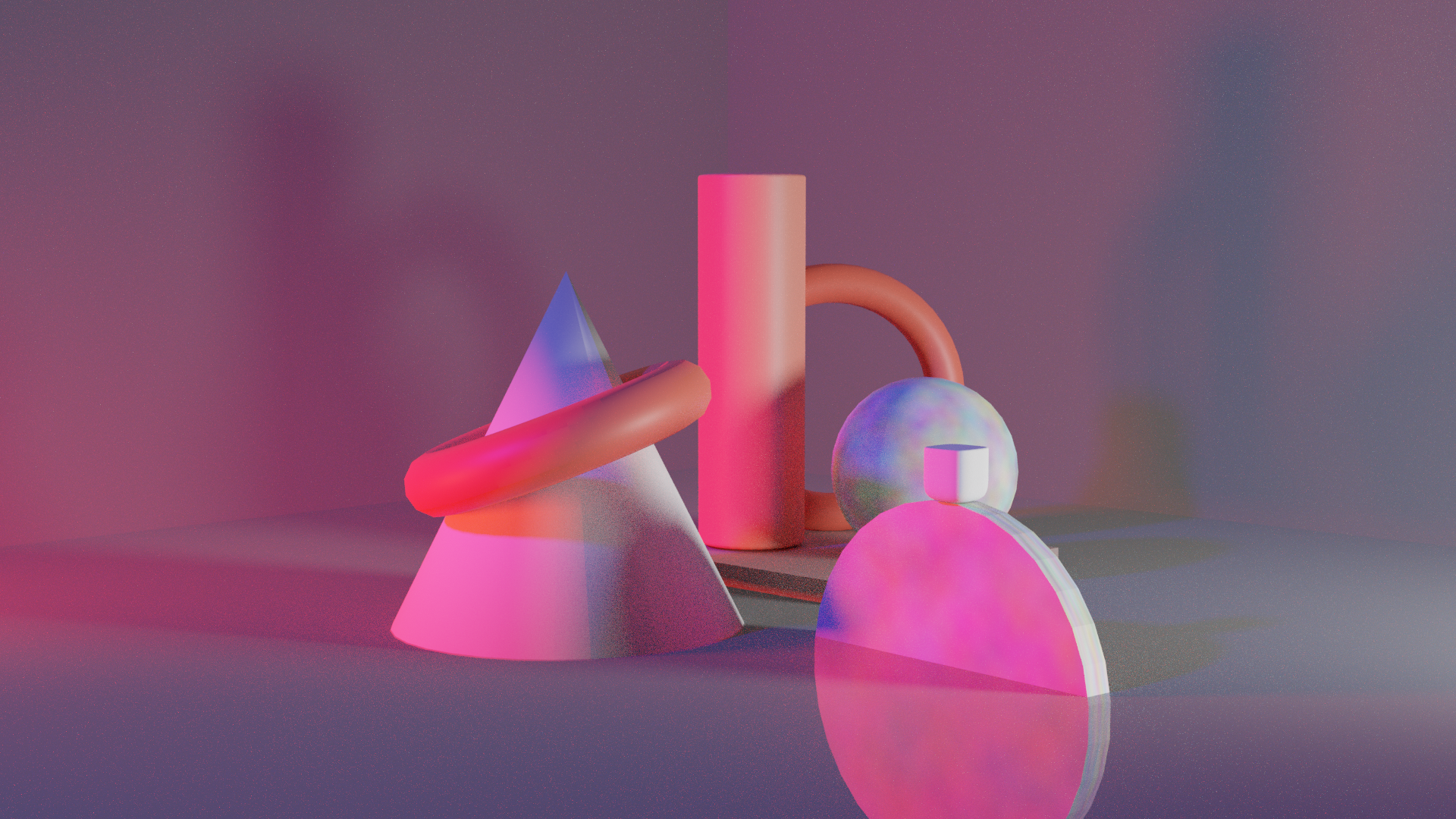 3d Shapes And Aesthetic By Jeff Ca On Dribbble