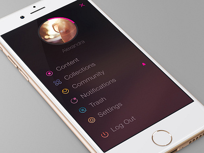 Loop app icon interface iphone menu navigation ui