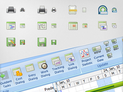 Icons for Project Planning desktop app app desktop icons planning project