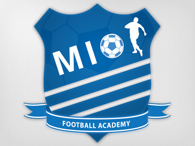 Football academy emblem