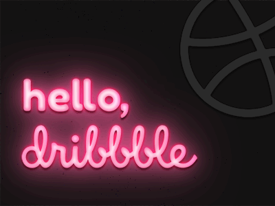 Hello dribbble! debut design first shot hello dribbble