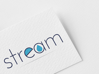 Logo Work For Stream branding design flat illustration lettering logo typography