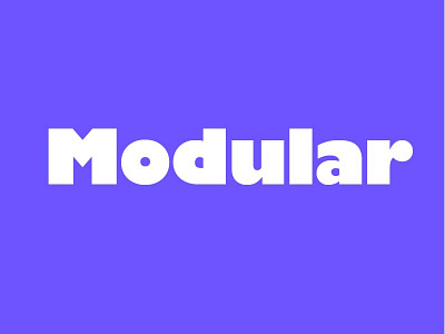 Modular Logotype