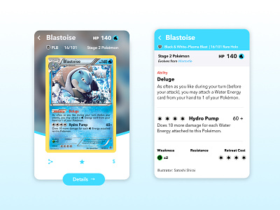 Pokemon Card UI