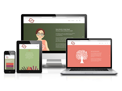 Basta Werkt Corporate Identity illustration responsive web wordpress
