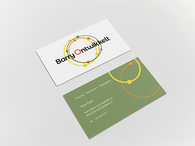 Barry Ontwikkelt Corporate Identity business card corporate identity logo web design