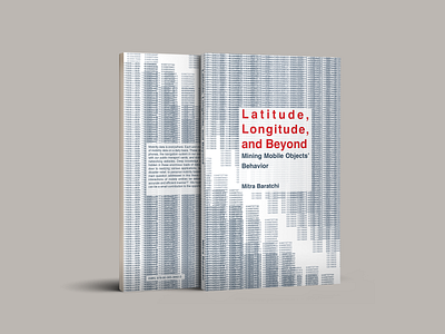 "Latitude, Longitude, and Beyond" Book Cover book book cover design design type