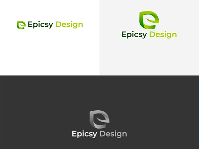 Logo Design for Epicsy Design Company creative e logo e letter design e logo