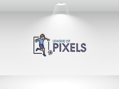 Logo design for NFT Brand: League Of Pixels