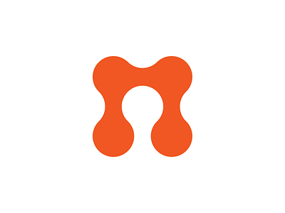Made for Interaction logo brand logo mark orange