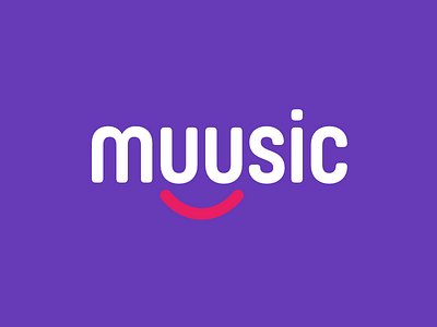 Muusic Logo brand concept logo muic