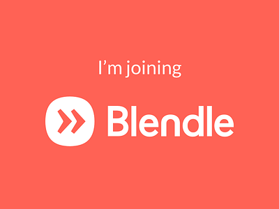 I'm joining Blendle! announcement blendle job joining new