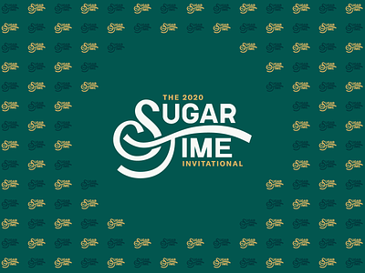 Sugar Time Invitational branding golf houston identity logo logotype