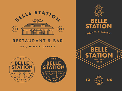Belle Station 001 bar belle dine drinks eat houston station texas train