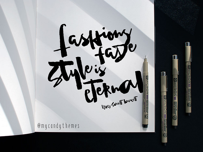 Sunshine Brush Font by mycandythemes on Dribbble