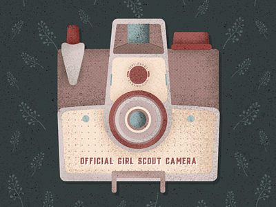 Official Girl Scout Camera Brown