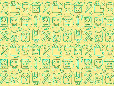 Monsters Pattern