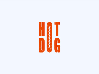 hot dog color font food foodie graphic graphic design graphicdesign graphics hotdog logo logo design logodesign logotype