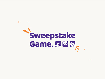 logo for sweepstake game basketball color design font football game gaming graphic graphicdesign logo logo design logodesign logotype slot spin spinner sport sweepstakes tennis text