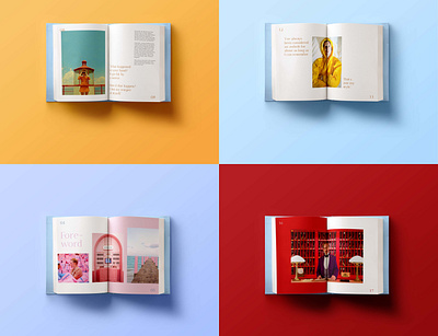 Wes Anderson Book book cover color palette editorial design editorial layout graphic design print design wes anderson