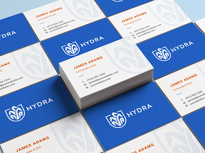 Flow-rite Hydra Ponics Business Card Concept branding business card design