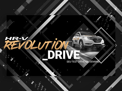 HR-V Revolution Drive - Key Visual adveristing branding car design keyvisual typography