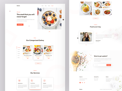 Restaurant website