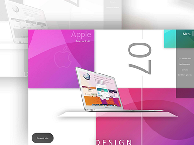 Apple 07 Landing page.