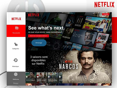 Netflix Landing page.