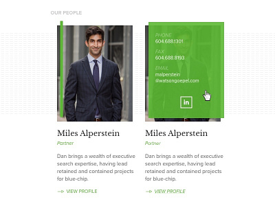 Profile style for law website design type typography ui ux web website