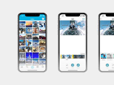 Shoot, edit and upload videos to show to your friends.