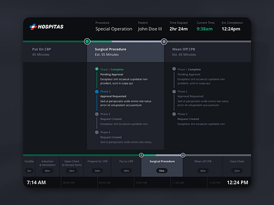 Health Care Management App Concept