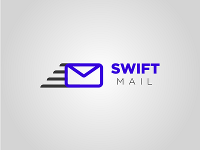 Swift Mail Logo branding design flat logo vector